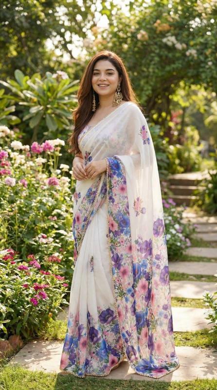 Svara digital print saree wholesalers online